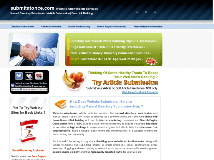 www.submitatonce.com