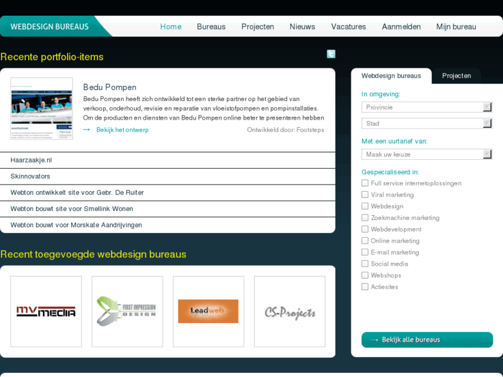 www.webdesignbureaus.nl