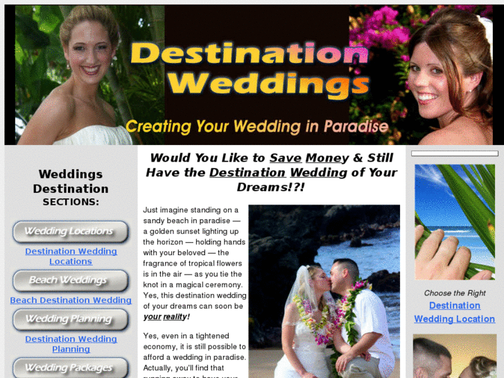 www.weddingsdestination.net