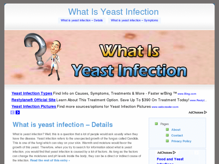 www.whatisyeastinfection.net