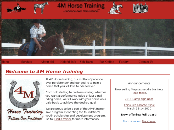 www.4mhorsetraining.com