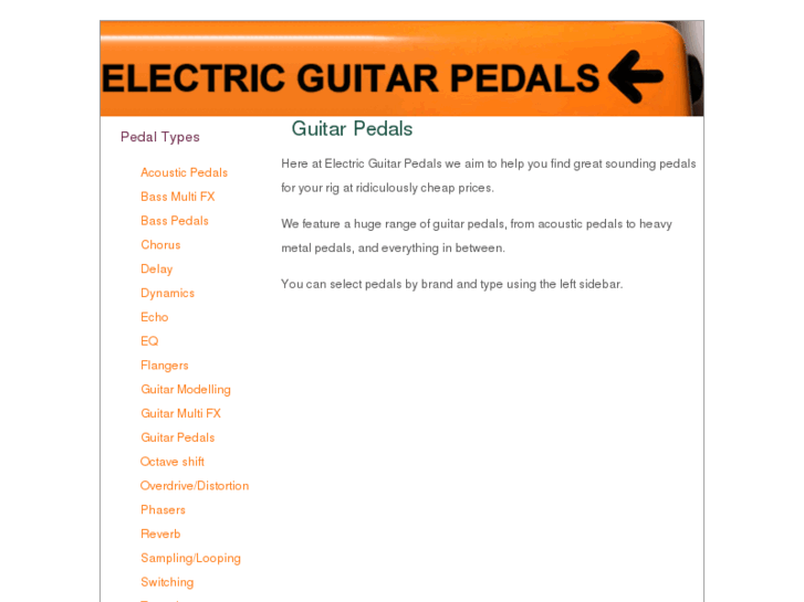 www.electricguitarpedals.com