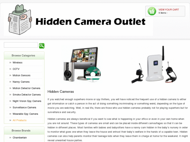 www.hiddencameraoutlet.com