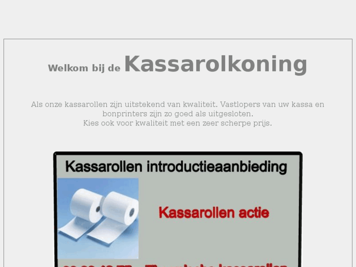 www.kassarolkoning.nl