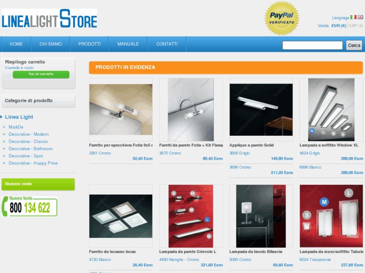 www.linealightstore.com