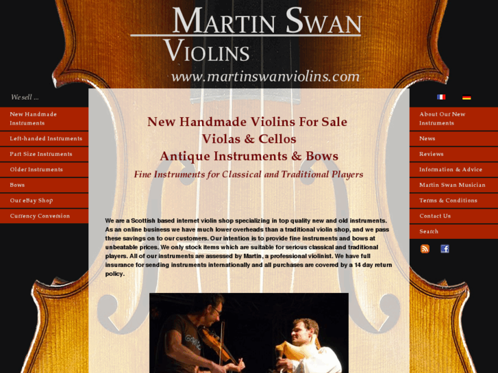 www.martin-swan-violins.com