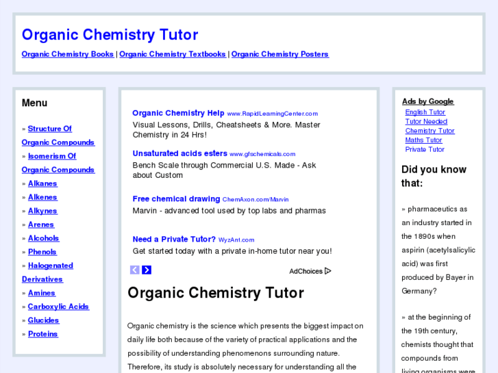 www.organic-chemistry-tutor.com