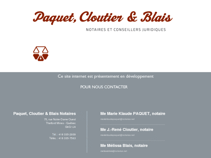 www.paquetcloutierblaisnotaires.com