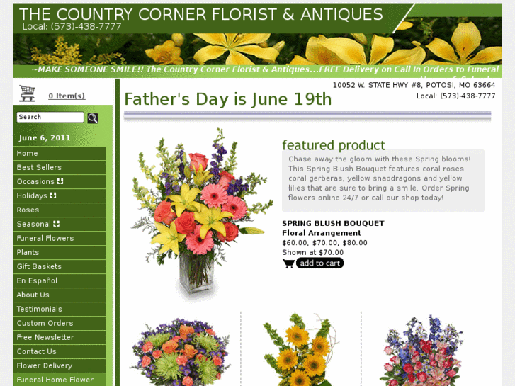 www.thecountrycornerflorist.com