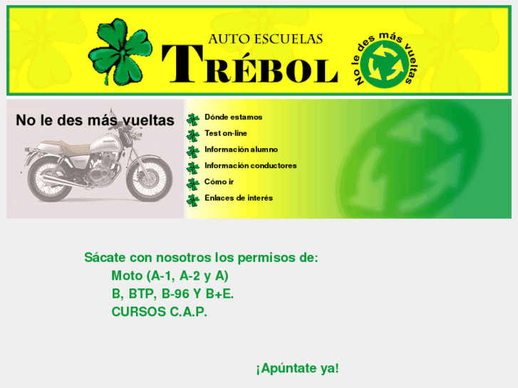 www.trebolautoescuela.com