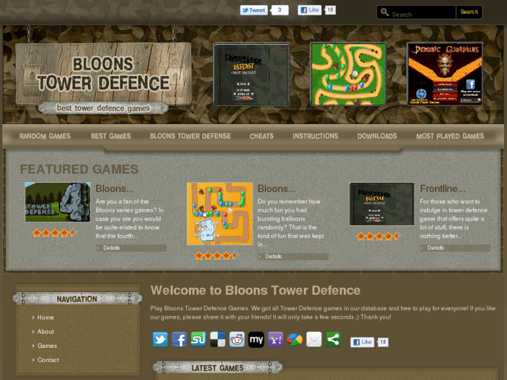 www.bloonstowerdefence.net