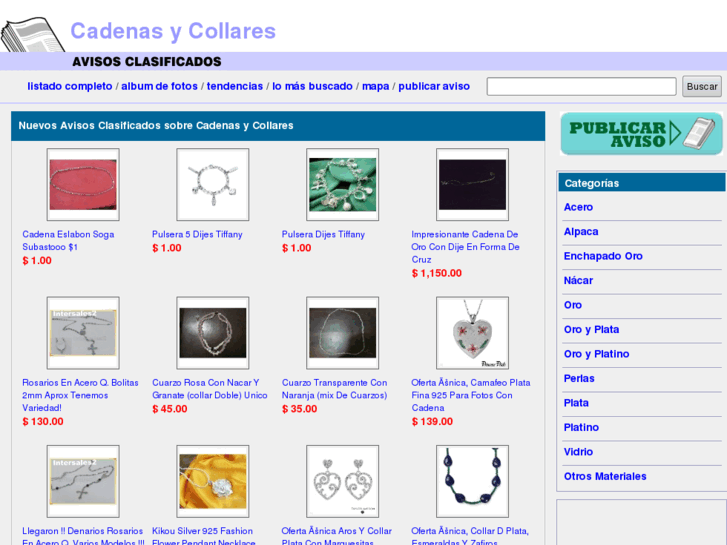 www.cadenasycollares.com.ar