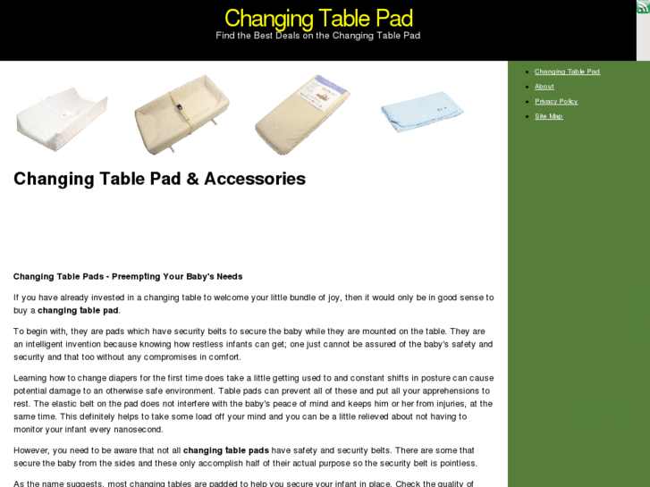 www.changingtablepad.info