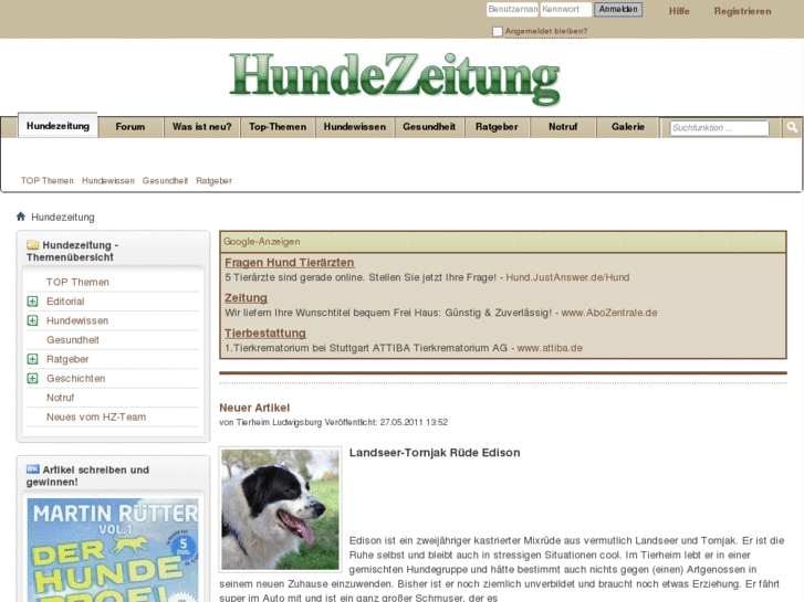 www.hundezeitung.de
