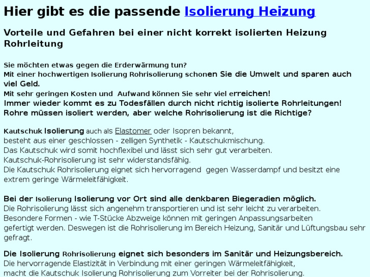 www.isolierung-heizung.de