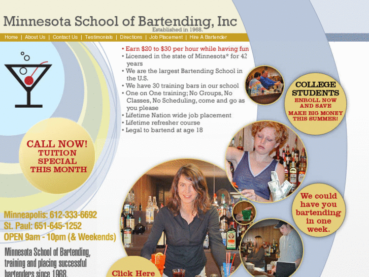 www.mnschoolofbartending.com