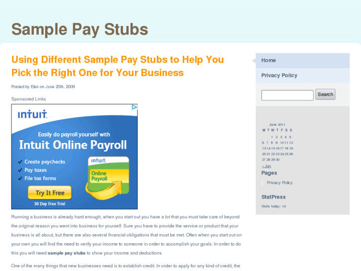 www.samplepaystubs.net