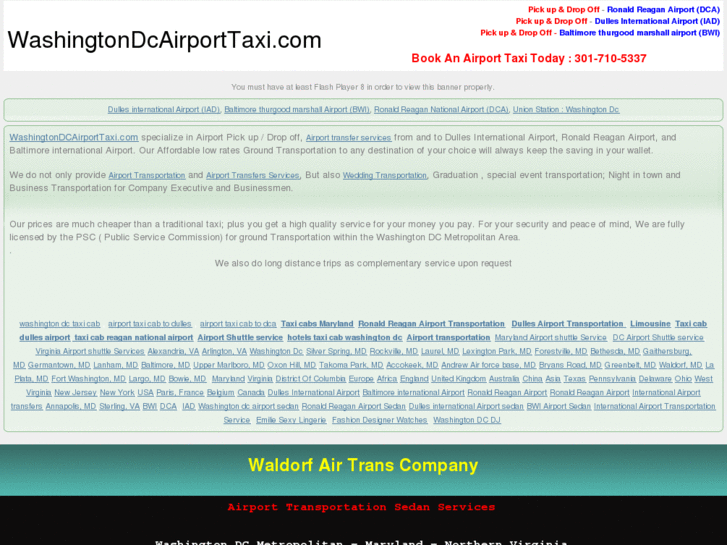 www.washingtondcairporttaxi.com