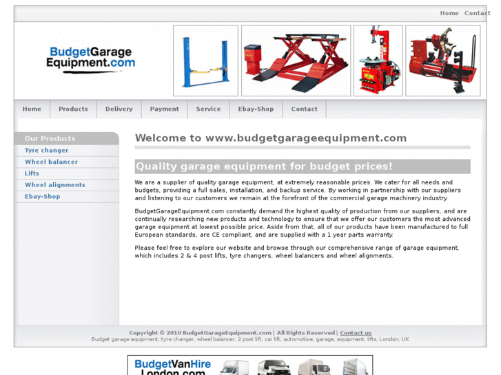 www.budgetgarageequipment.com