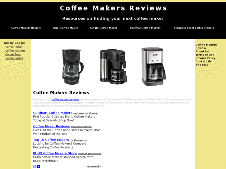 www.coffeemakersreviews.net