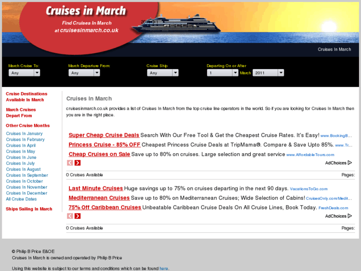 www.cruisesinmarch.co.uk