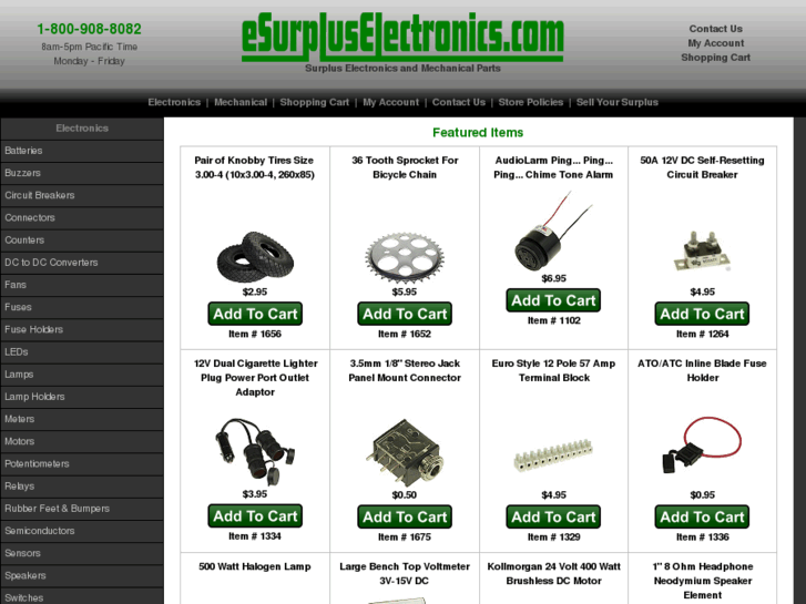 www.esurpluselectronics.com