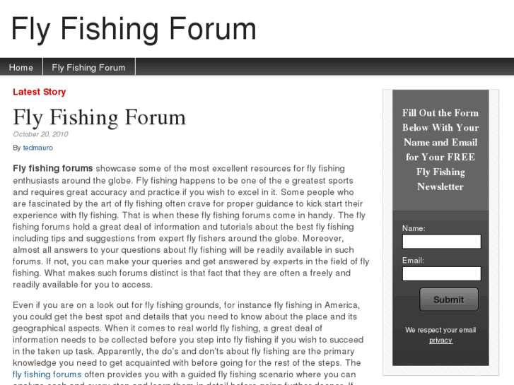 www.flyfishingforum.net