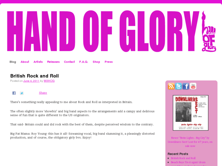 www.handofglory.co.uk