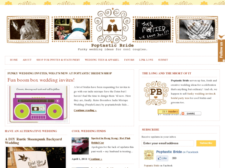 www.poptasticbride.com