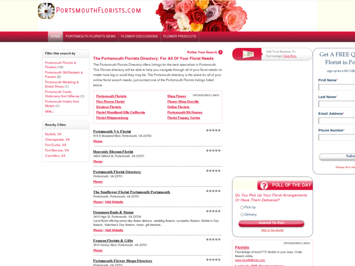 www.portsmouthflorists.com