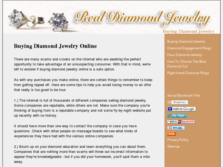 www.realdiamondjewelry.com