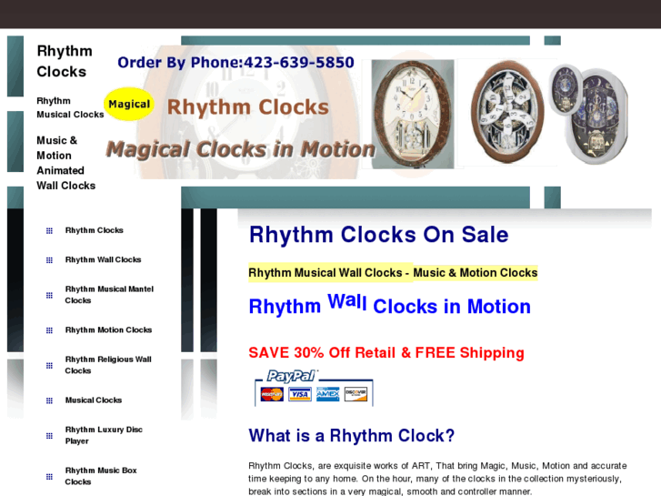 www.rhythmmusicalclocks.com