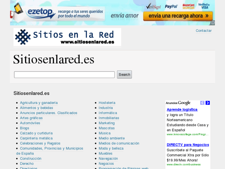 www.sitiosenlared.es