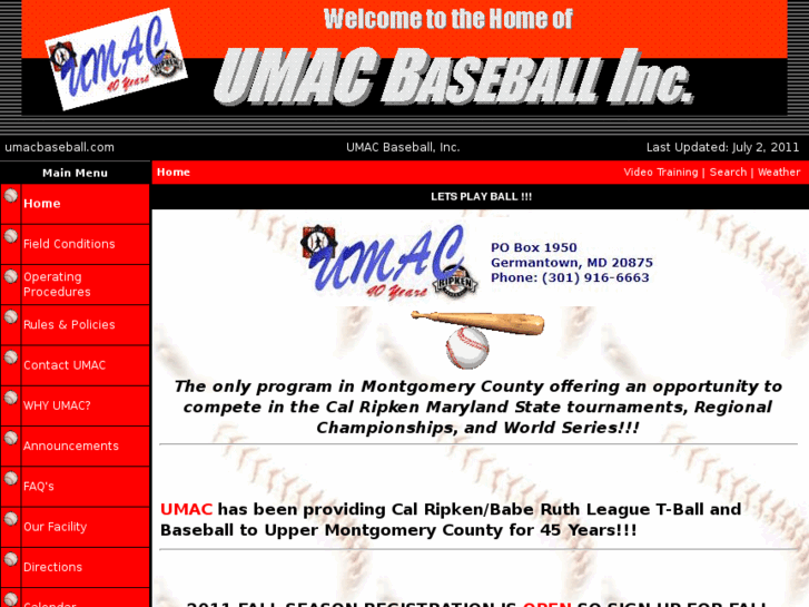 www.umacbaseball.com