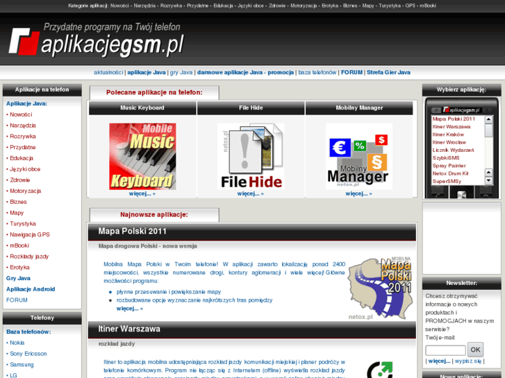 www.aplikacjegsm.pl