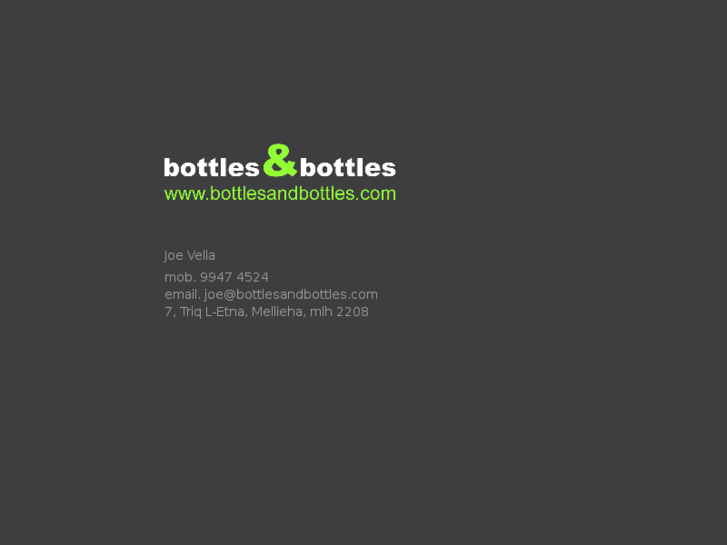 www.bottlesandbottles.com