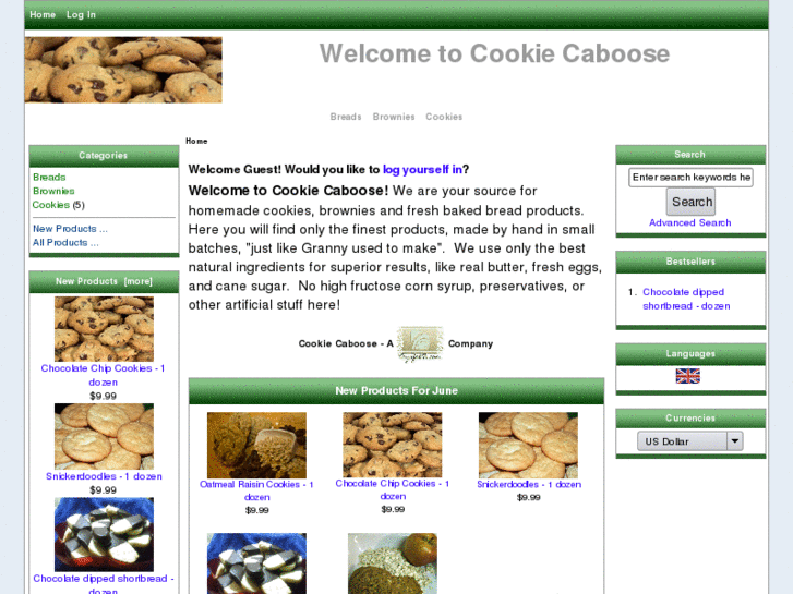 www.cookiecaboose.com