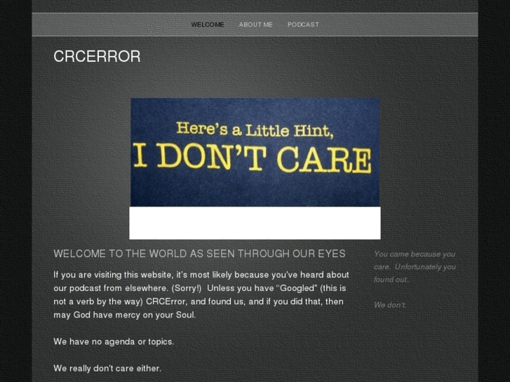 www.crcerror.net
