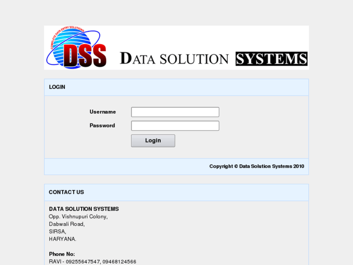 www.datasolutionsystem.org