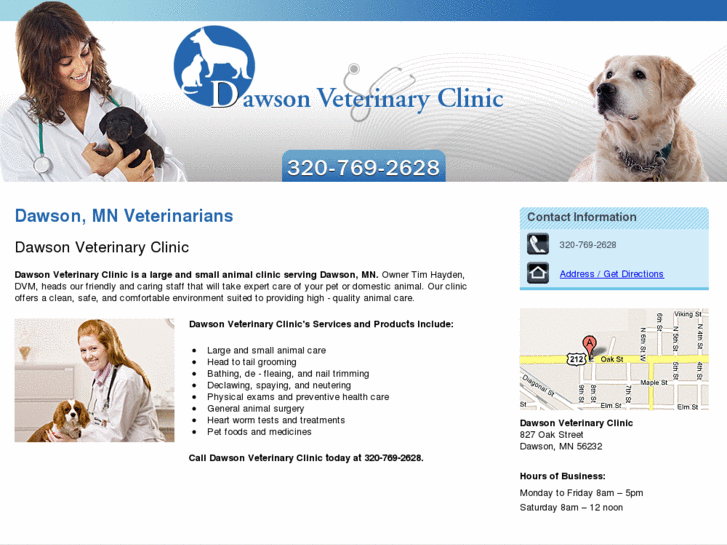 www.dawsonvetclinic.com