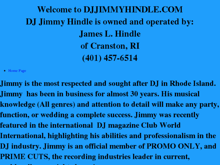 www.djjimmyhindle.com