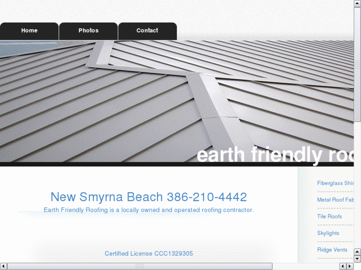 www.earthfriendlyroofing.com