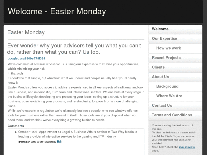 www.easter-monday.com