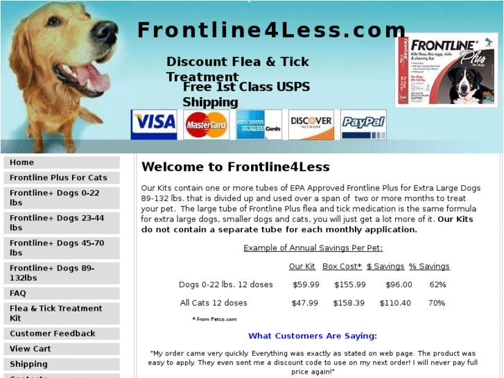 www.frontline4less.com