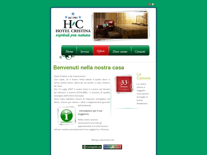 www.hotelcristinavicenza.it