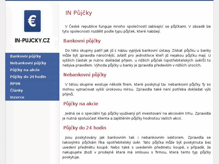 www.in-pujcky.cz