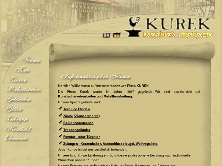 www.kunstschmiede-kurek.de