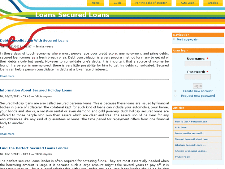 www.loanssecuredloans.com