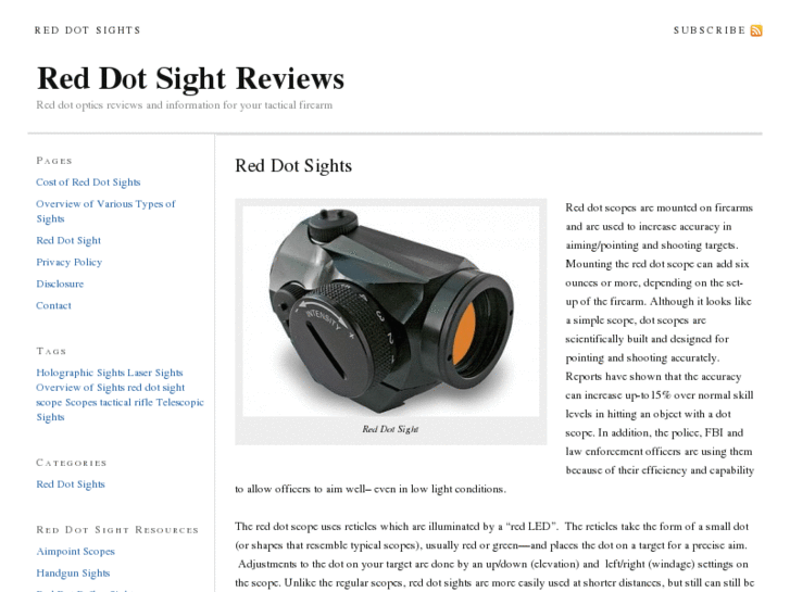 www.reddotsightreviews.com