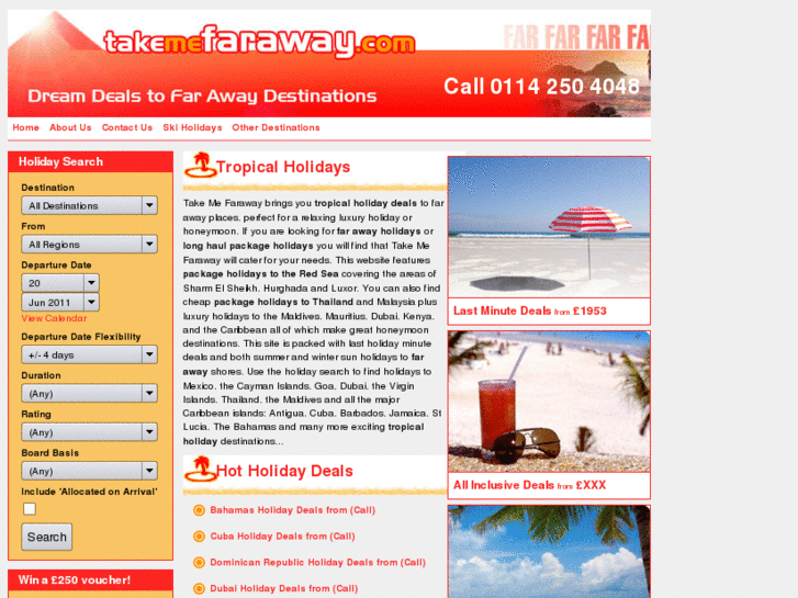 www.takemefaraway.com